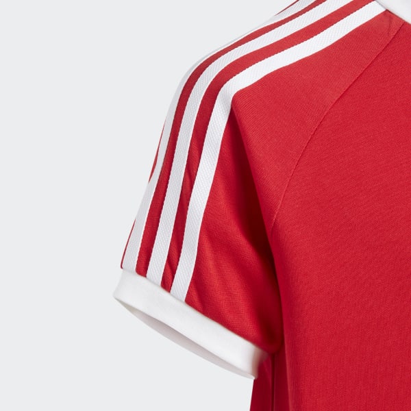 rouge Robe t-shirt Adicolor