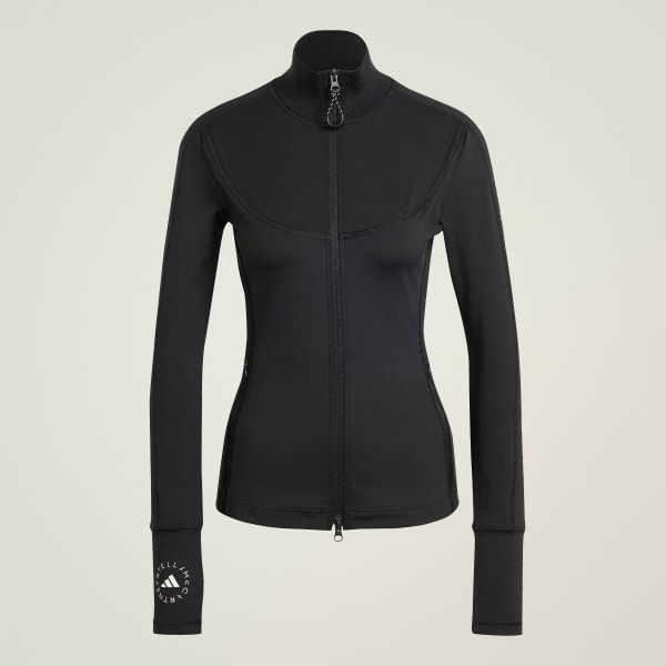 cerná Top adidas by Stella McCartney TruePurpose Training Midlayer
