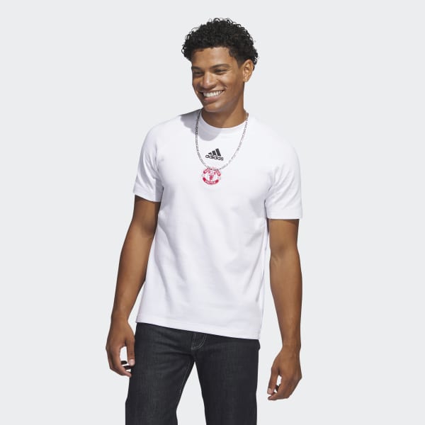 Wit Manchester United Travel T-shirt SH896