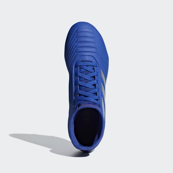Azul Calzado de Fútbol Predator 19.3 Terreno Firme (UNISEX)