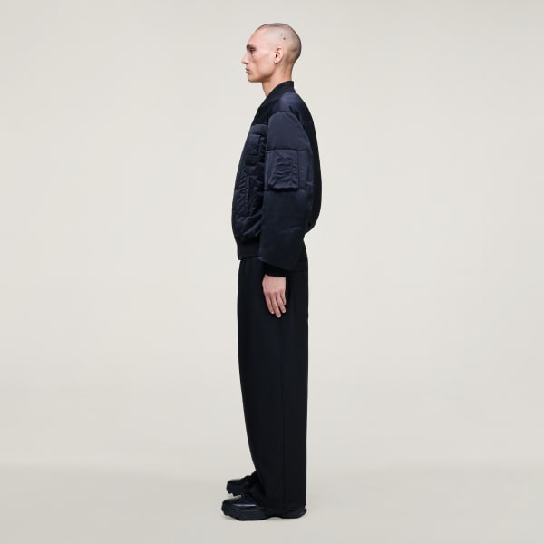 Sort Y-3 bomberjakke