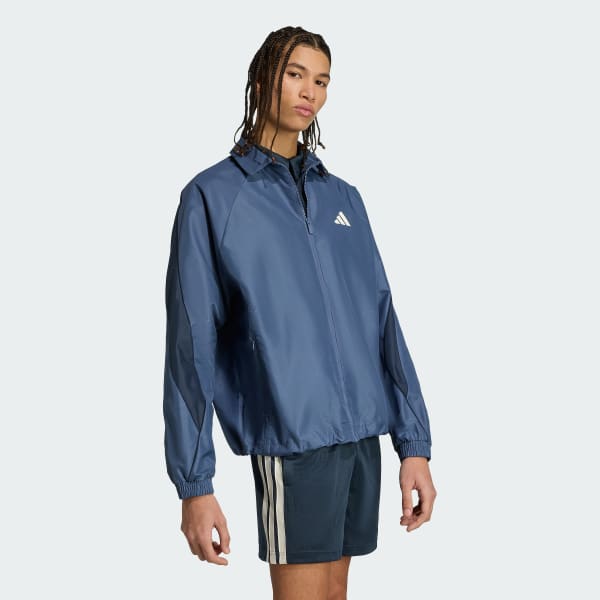 สีน้ำเงิน เสื้อแทรค Stadium