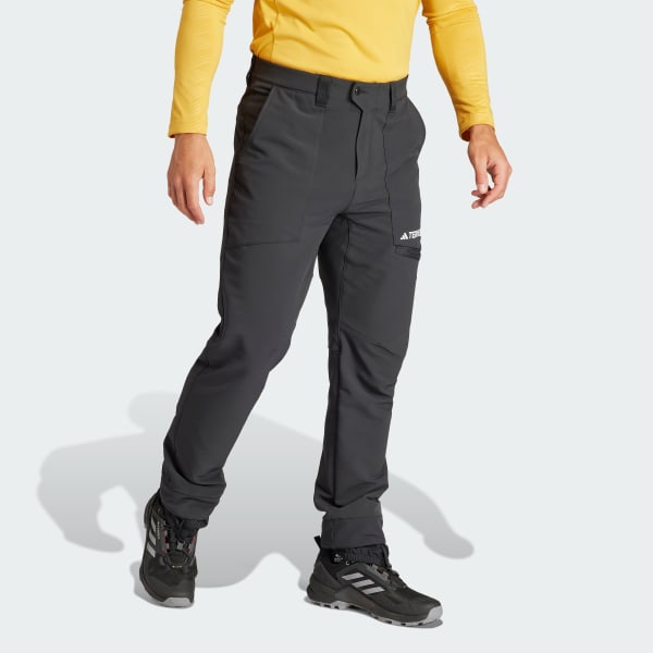 Pantalón Senderismo Adidas Terrex Hombre Amarillo