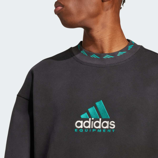 adidas EQT Reflective Crewneck Sweatshirt Black adidas Singapore