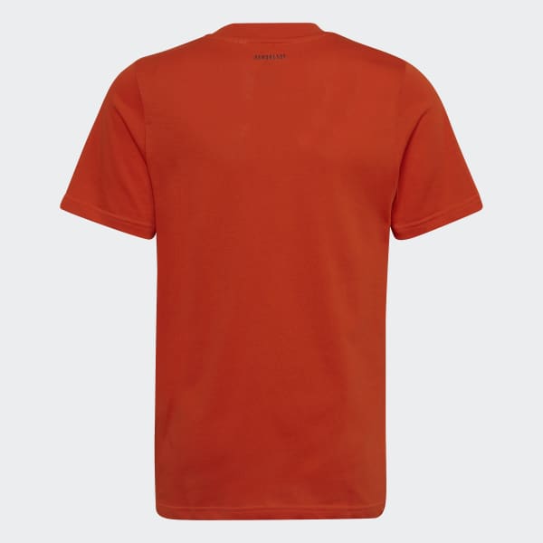 Orange Marimekko Graphic T-Shirt CS431