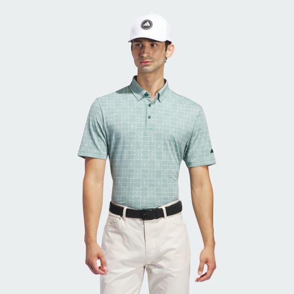 adidas Go-To Novelty Polo Shirt - Green | Men's Golf | adidas US