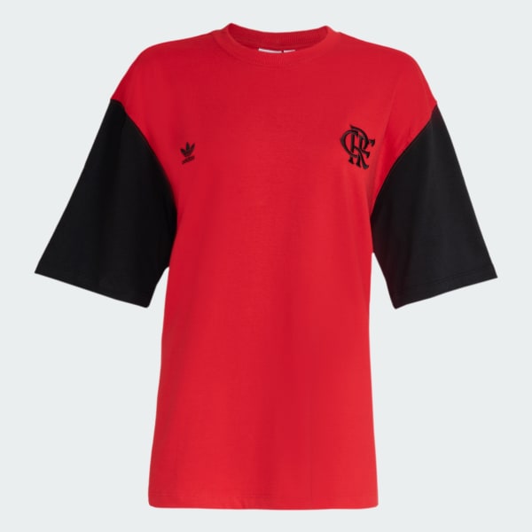 Vermelho Camiseta Originals Flamengo Feminina 23