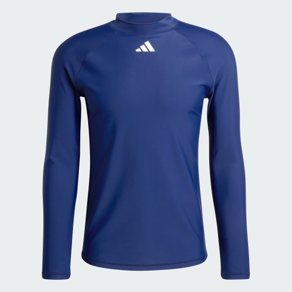 Azul Rashguard Manga Longa