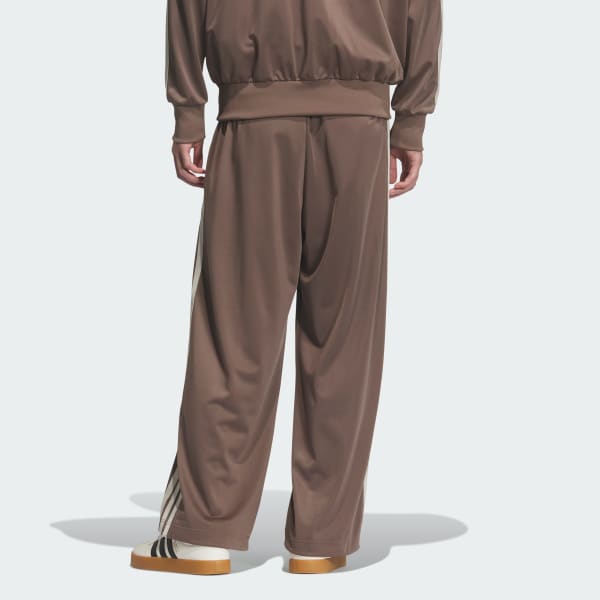 ブラウン 軽パン トリコットトラックパンツ