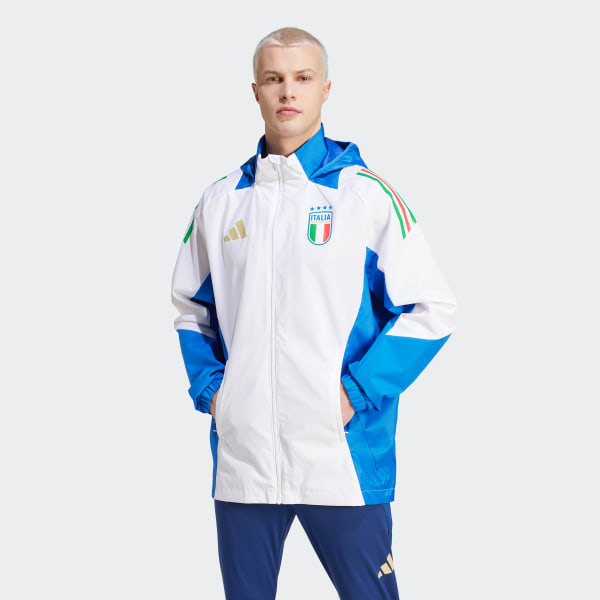 Λευκό Italy Tiro 24 Competition All-Weather Jacket
