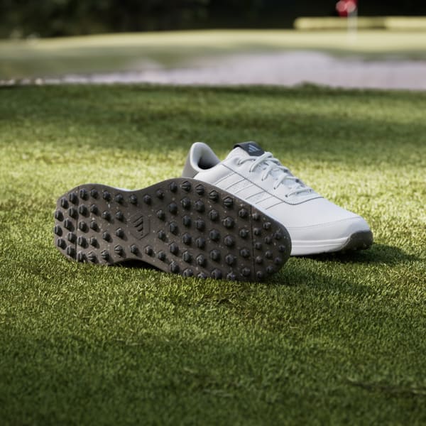 White S2G 24 Leather Spikeless Golf Shoes