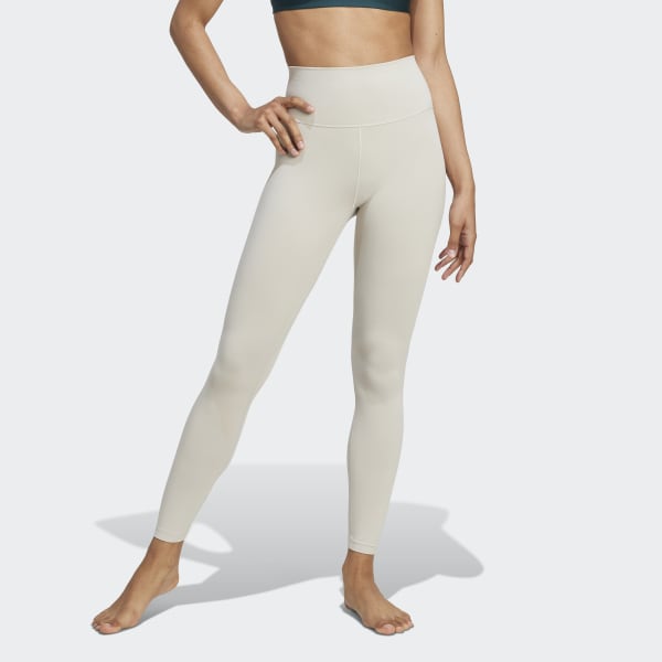 ボトムスその他 LOGO LAYERED GOLGI LEGGINS PANTS IVORY V-Seam Leggings – Lazuli Label