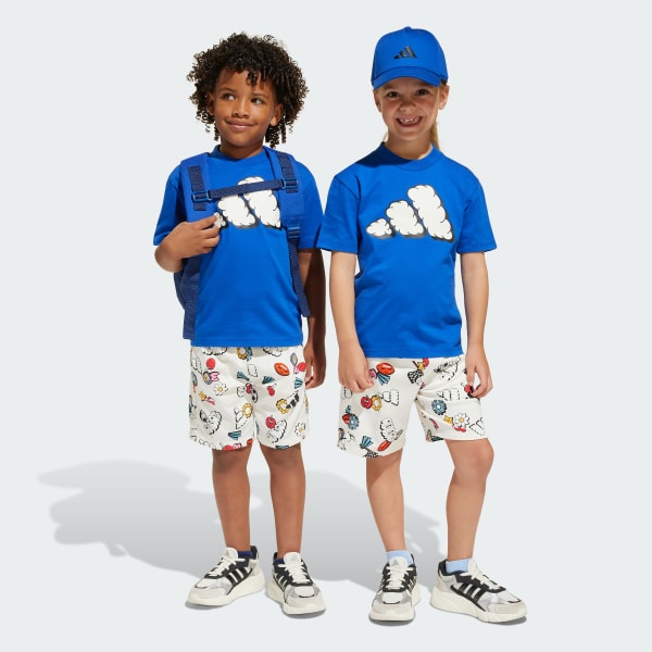Azul Conjunto de Jersey Seasonal Essentials Fun Kids