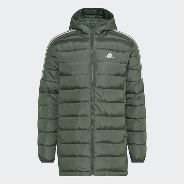 adidas Essentials Daunenparka Grun adidas Deutschland