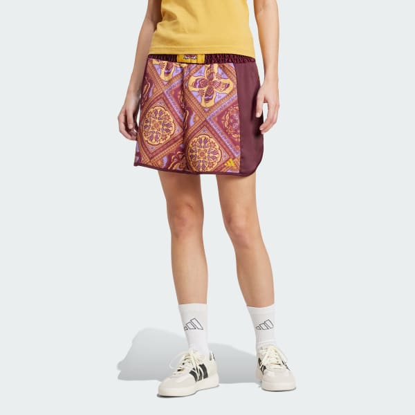 Rosso Pantaloncini adidas X Farm Premium