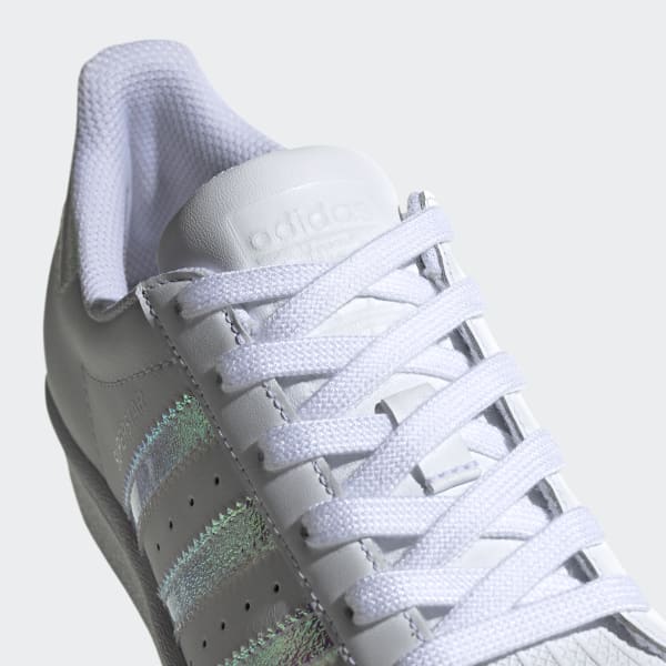 quiero Impuestos mezcla Kids Superstar Cloud White Iridescent Shoes | FV3139 | adidas US