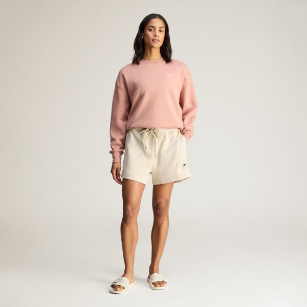 Castanho Sweatshirt de Corte Descontraído adidas by Stella McCartney