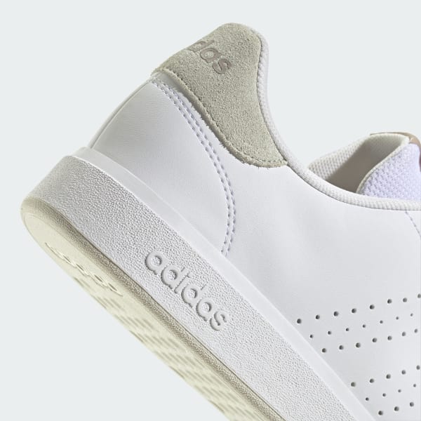 Adidas advantage silver hotsell