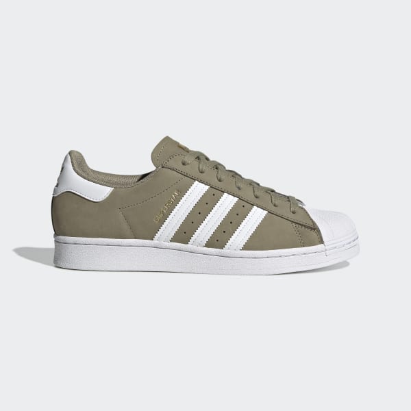 green and white adidas superstar
