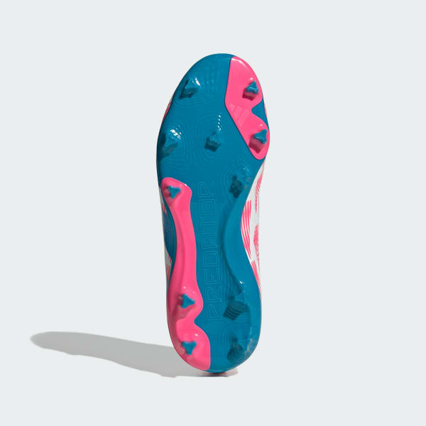 White Predator League Firm Ground Boots Kids