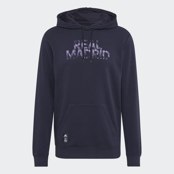 Blauw Real Madrid DNA Graphic Hoodie VB054