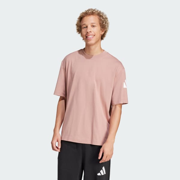 Rosa Essentials Loose Fit 3 Bar Logo T-Shirt