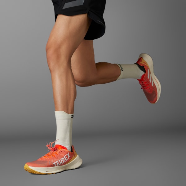 Naranja Tenis Terrex Agravic Speed Ultra Trail Running