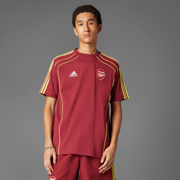 สีแดงเบอร์กันดี เสื้อยืด Arsenal UBP