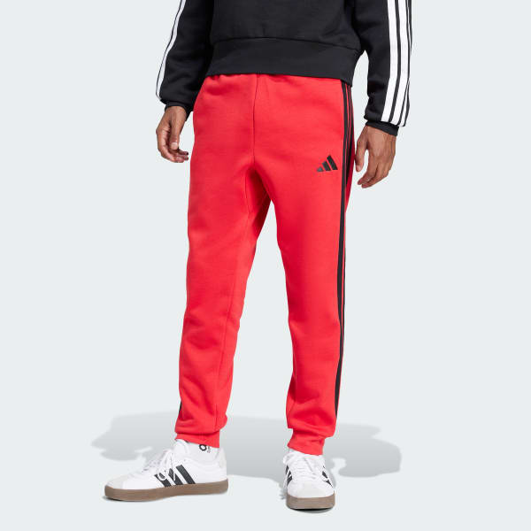 Essentials 3-Stripes Fleece Pants