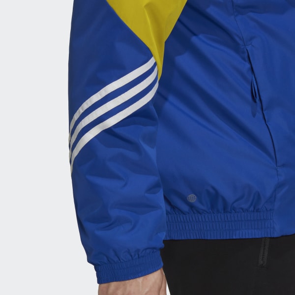modrá Back to Sport Hooded Jacket DG777