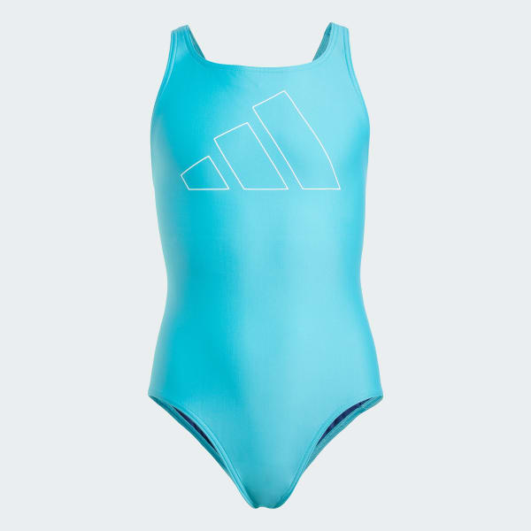 Turquoise Maillot de bain Performance Big Bars Enfants