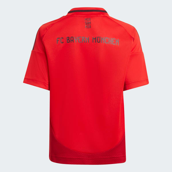 adidas FC Bayern 24 25 Home Mini Kit Red adidas UK