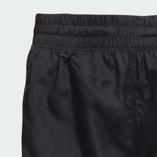Black Own the Run Black Shorts