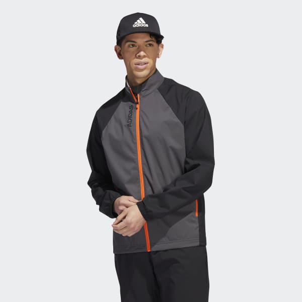 Black Provisional Full-Zip Golf Jacket