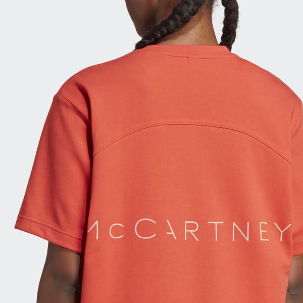 adidas by Stella McCartney Logo Tee - Orange | Free Shipping