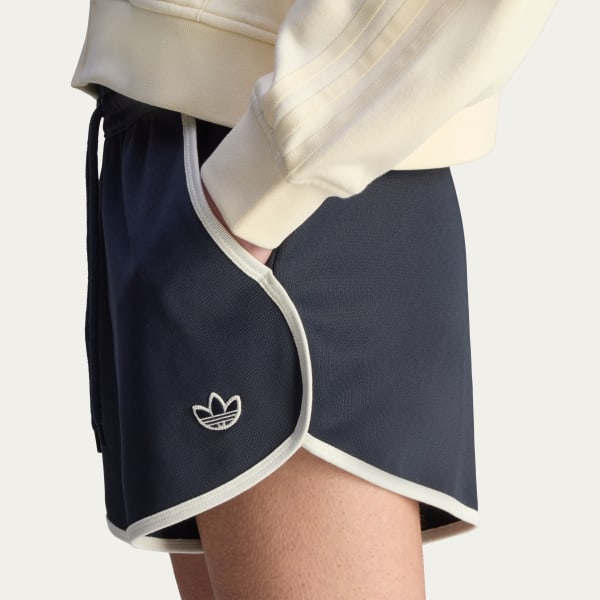 sporty&rich ✖️adidas トラックショーツ　ネイビー sporty&rich ✖️adidas トラックショーツ ネイビー