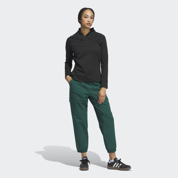 アディダス プライムグリーン コーデュロイアンクルパンツ L adidas（アディダス）の「プライムグリーン コーデュロイ