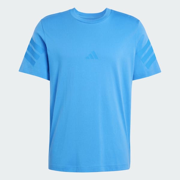 Azul Playera Future Icons 3 Franjas