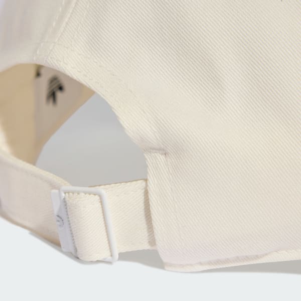 Λευκό Everyday Icons Cap With Tonal Metal Trefoil