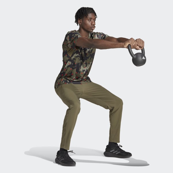 adidas Train Essentials Seasonal Training - | Men\'s Pants adidas Green | US Training