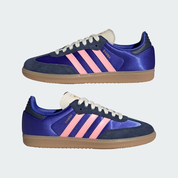 adidas Samba OG Shoes - Blue | Free Shipping with adiClub | adidas US