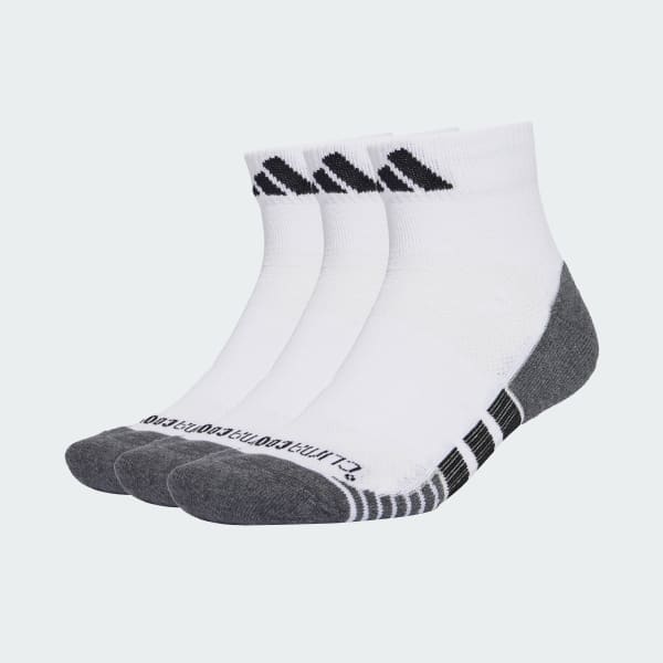 Bianco Calzini Performance CLIMACOOL Cushioned Quarter (3 paia)