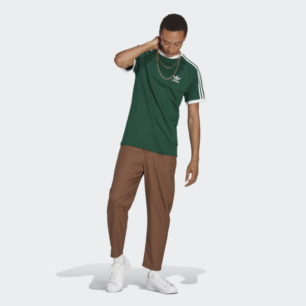 adidas Adicolor Classics 3-Stripes Tee - Green | adidas Canada