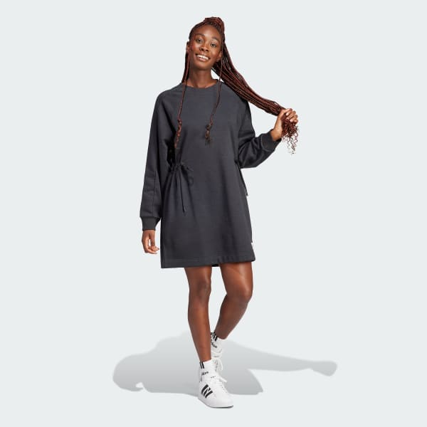 US Women\'s Black Safe | Dress Place Lifestyle adidas Long | - The adidas
