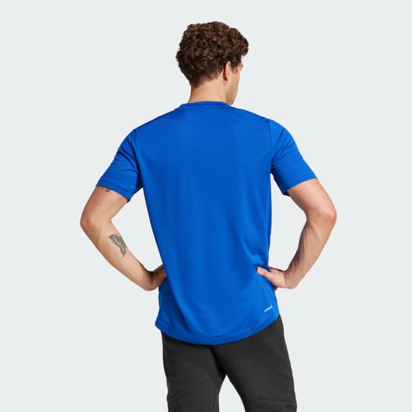 Azul Playera AEROREADY Designed To Move Sport