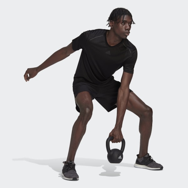 Black HIIT Training Tee