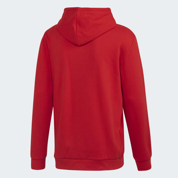 adidas Sudadera con Gorro Trifolio Rojo adidas Mexico