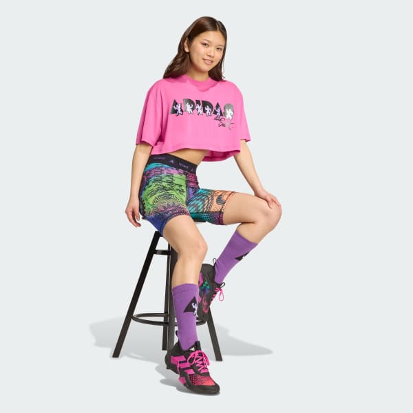 adidas x Jeremy Scott Tee - Pink | Free Shipping with