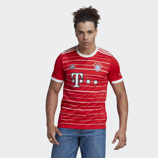 Adidas Bayern Munich '22 Red Training Jersey, Men's, Small