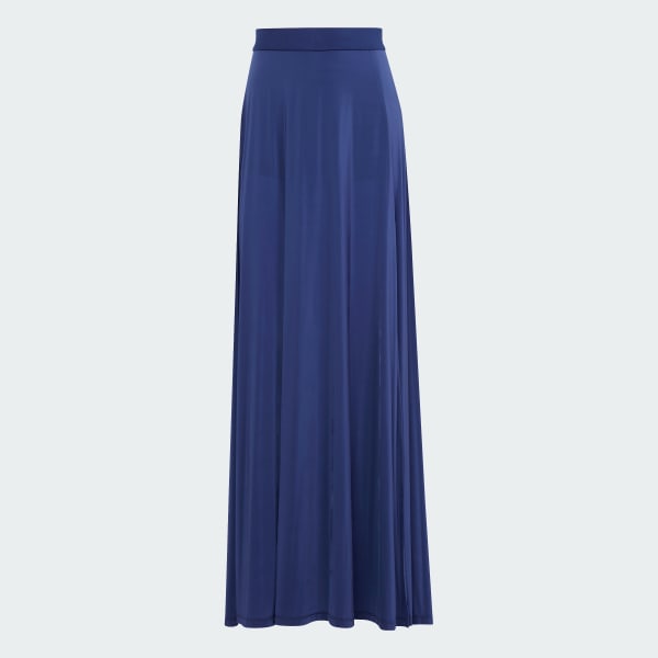 สีน้ำเงิน กระโปรง Premium Originals Flowy Maxi